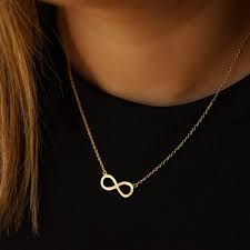 Golden Infinity Necklace